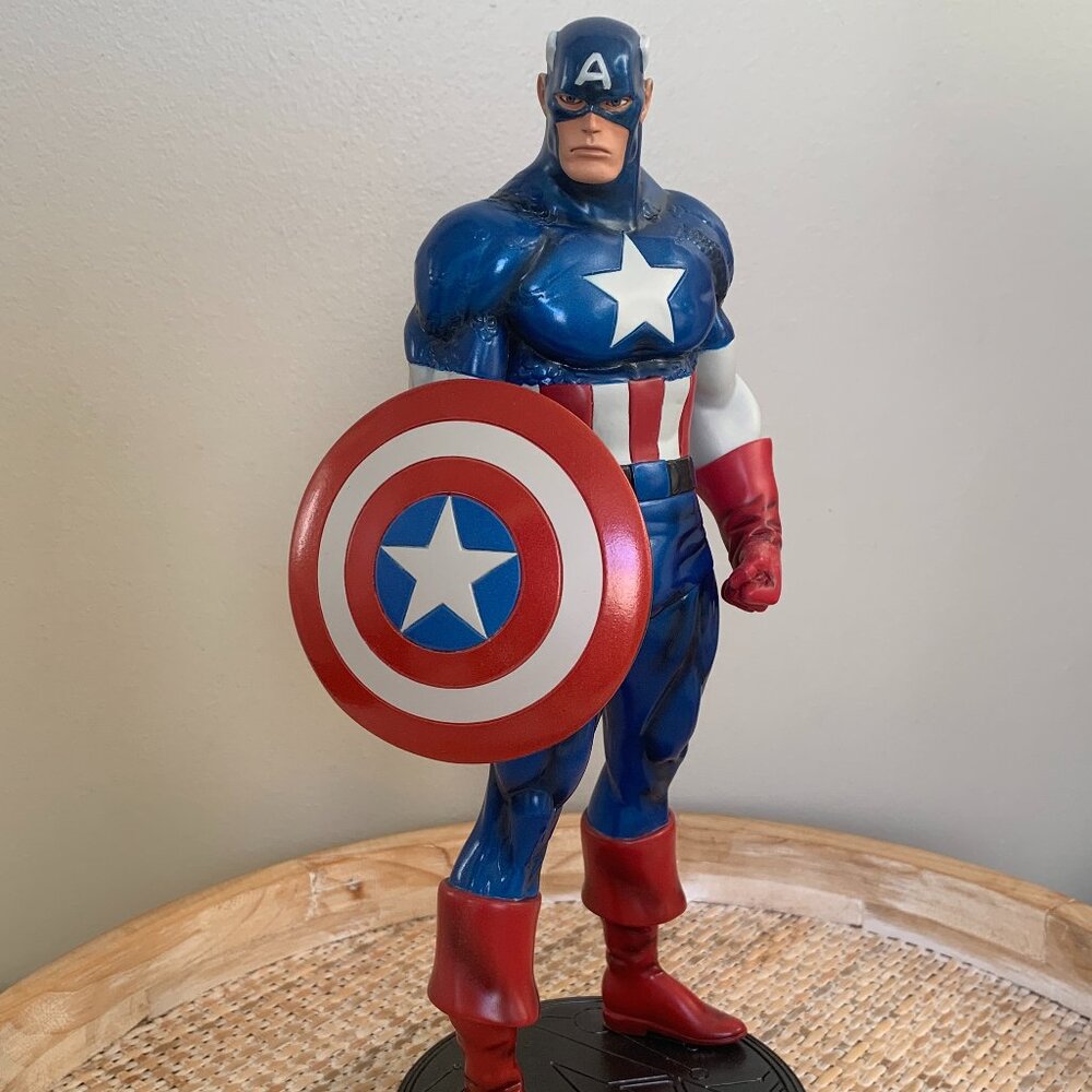 Marvel Captain America Avengers Version Statue Sculpted by Randy Bowen